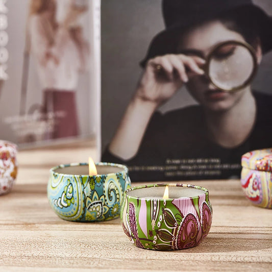 Obisesio Aromatherapy Scented Candle Set – Multiple Sizes