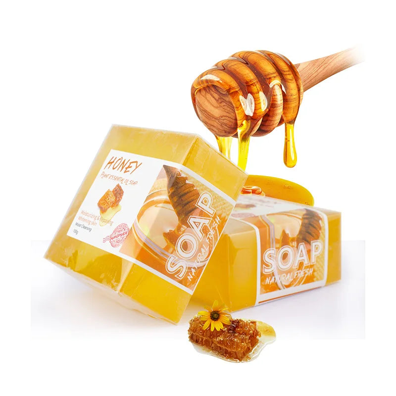 Natural Sea Salt Soap Bar – Goat Milk, Strawberry, Ginger & Honey | 100g