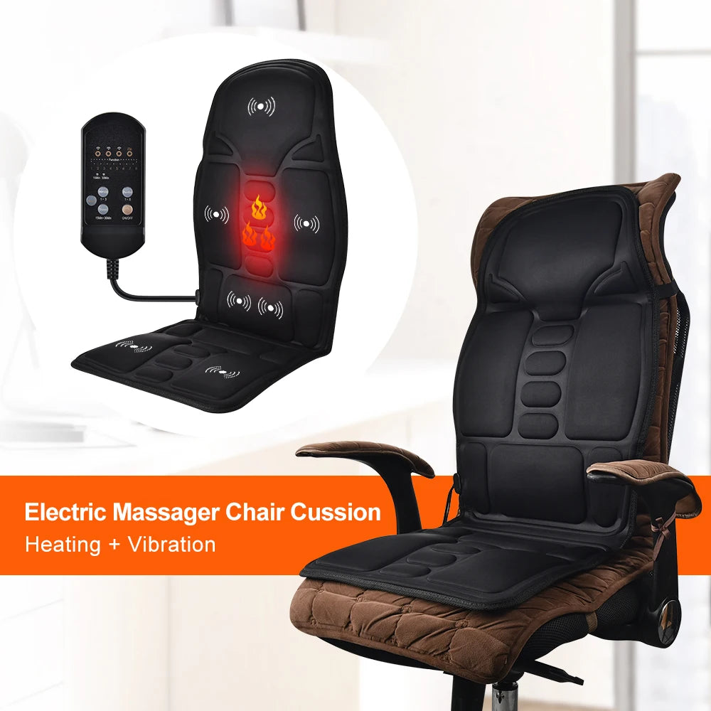 Massager Chair Pad Electric Heating