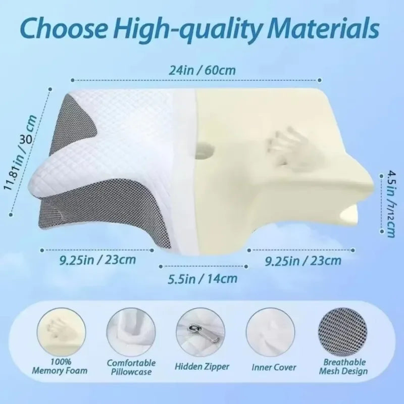 Butterfly Memory Foam Pillow