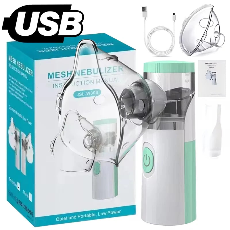 Medical Silent Mesh Nebulizer Handheld Asthma Inhaler