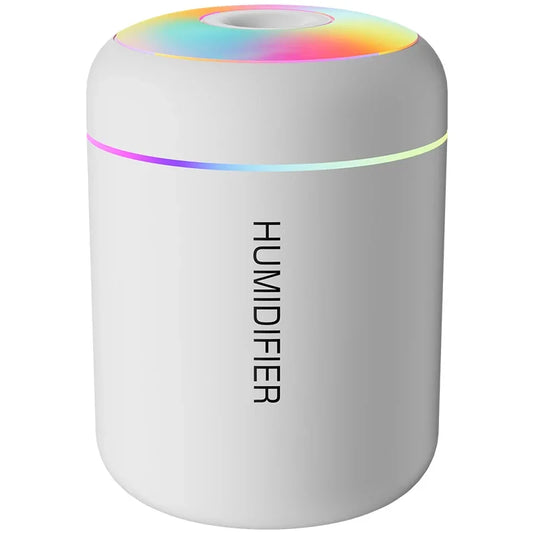180ML Mini Air Humidifier USB Electric Aroma Diffuser – Essential Oil Purifier with Colorful Night Light