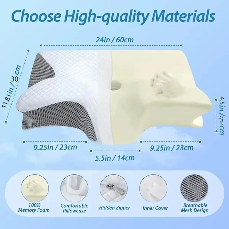Butterfly Memory Foam Pillow