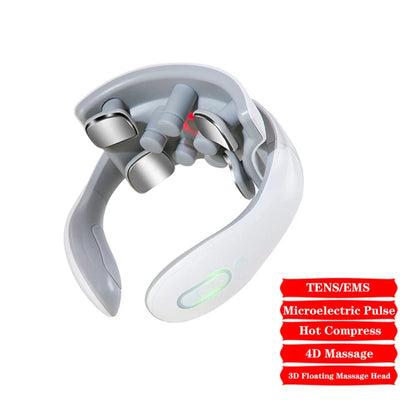 Smart Neck & Shoulder Massager – Heat Therapy & Vibration Relief