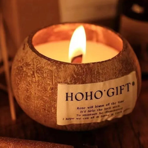 WHISKER™ Eco Candle – Coconut Shell Aromatherapy Gift