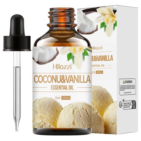 Coconut & Vanilla Essential Oil – 100% Pure Aromatherapy Blend