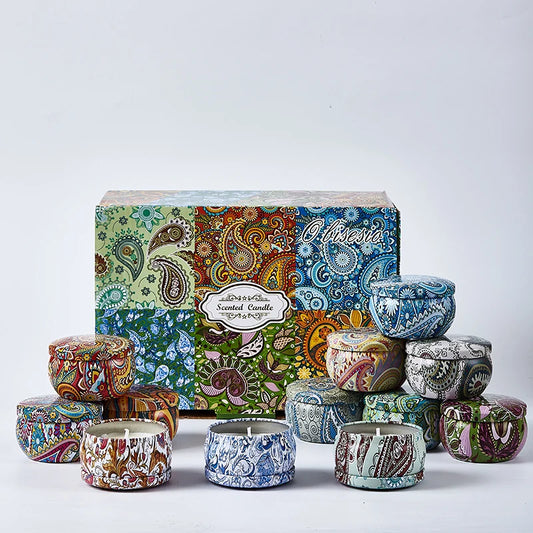 Obisesio Aromatherapy Scented Candle Set – Multiple Sizes